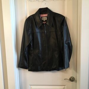 Wilsons Leather Black Jacket